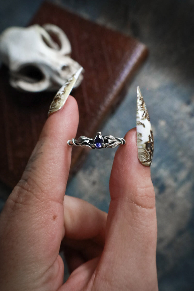 'THE NIGHT COURT' RING (IOLITE MTO)