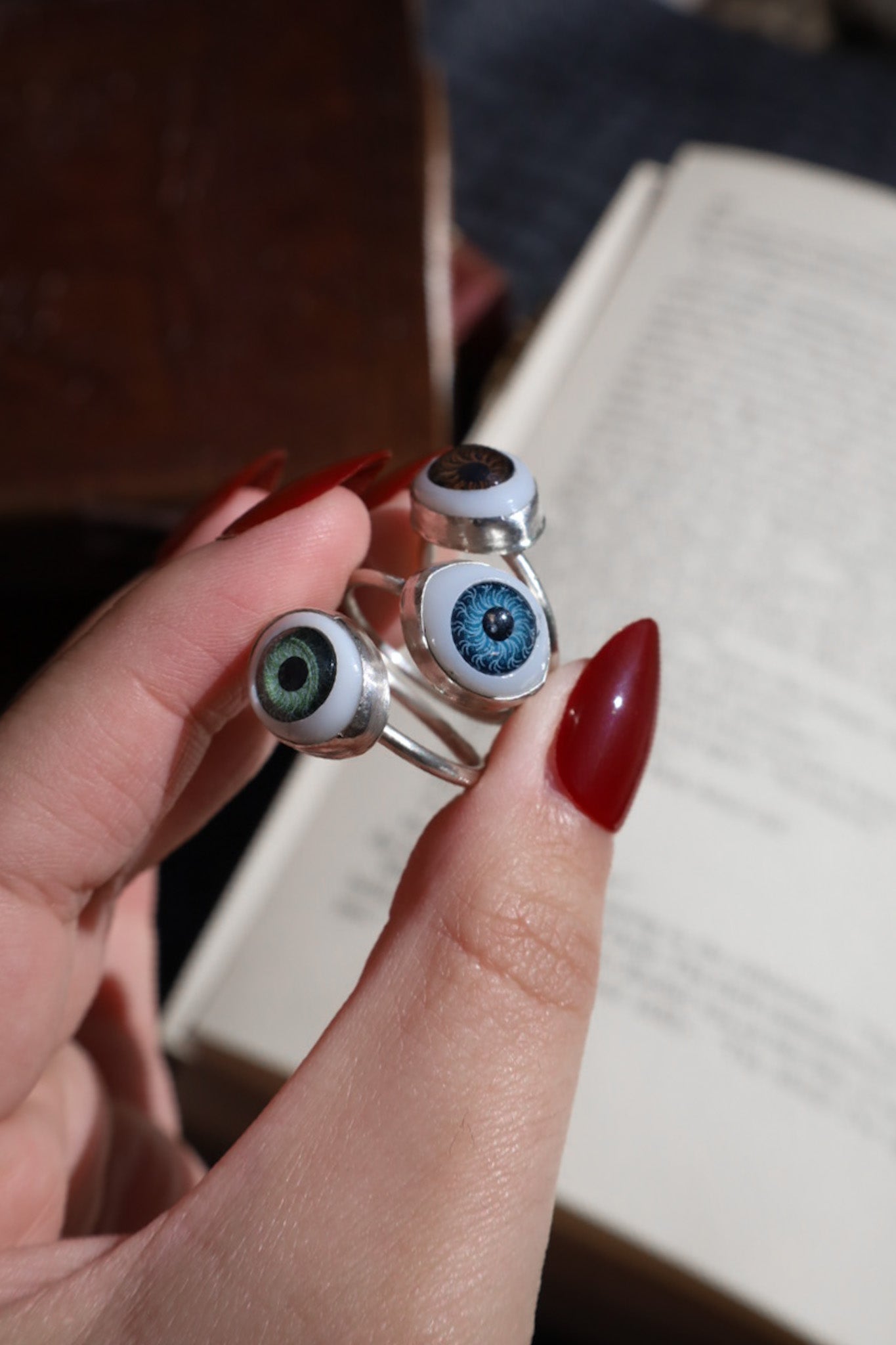 SIGHT RING (MTO) different eye colours