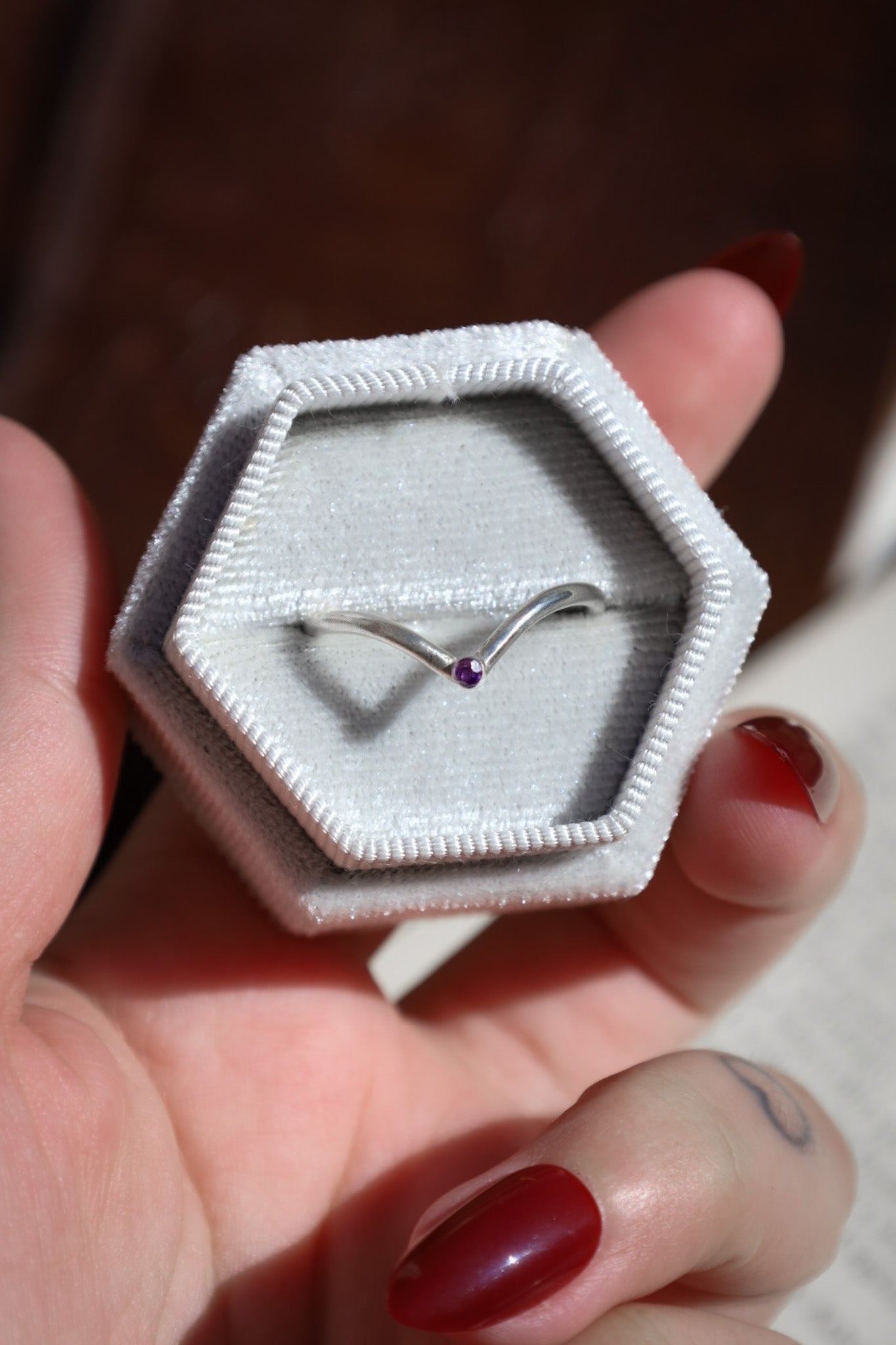WISHKEEPER RING (MTO - WISHBONE)