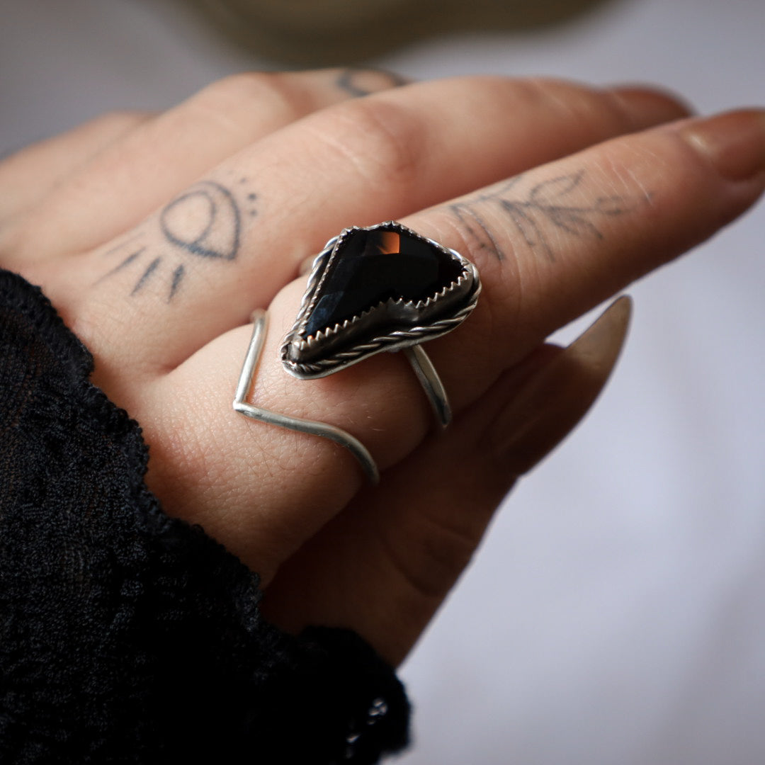 TORMENTA RING (BLACK ONYX MTO)