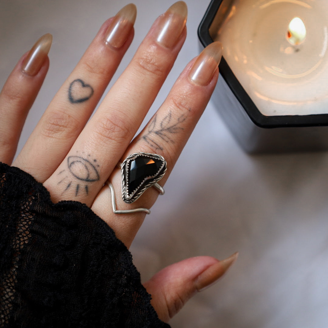 TORMENTA RING (BLACK ONYX MTO)