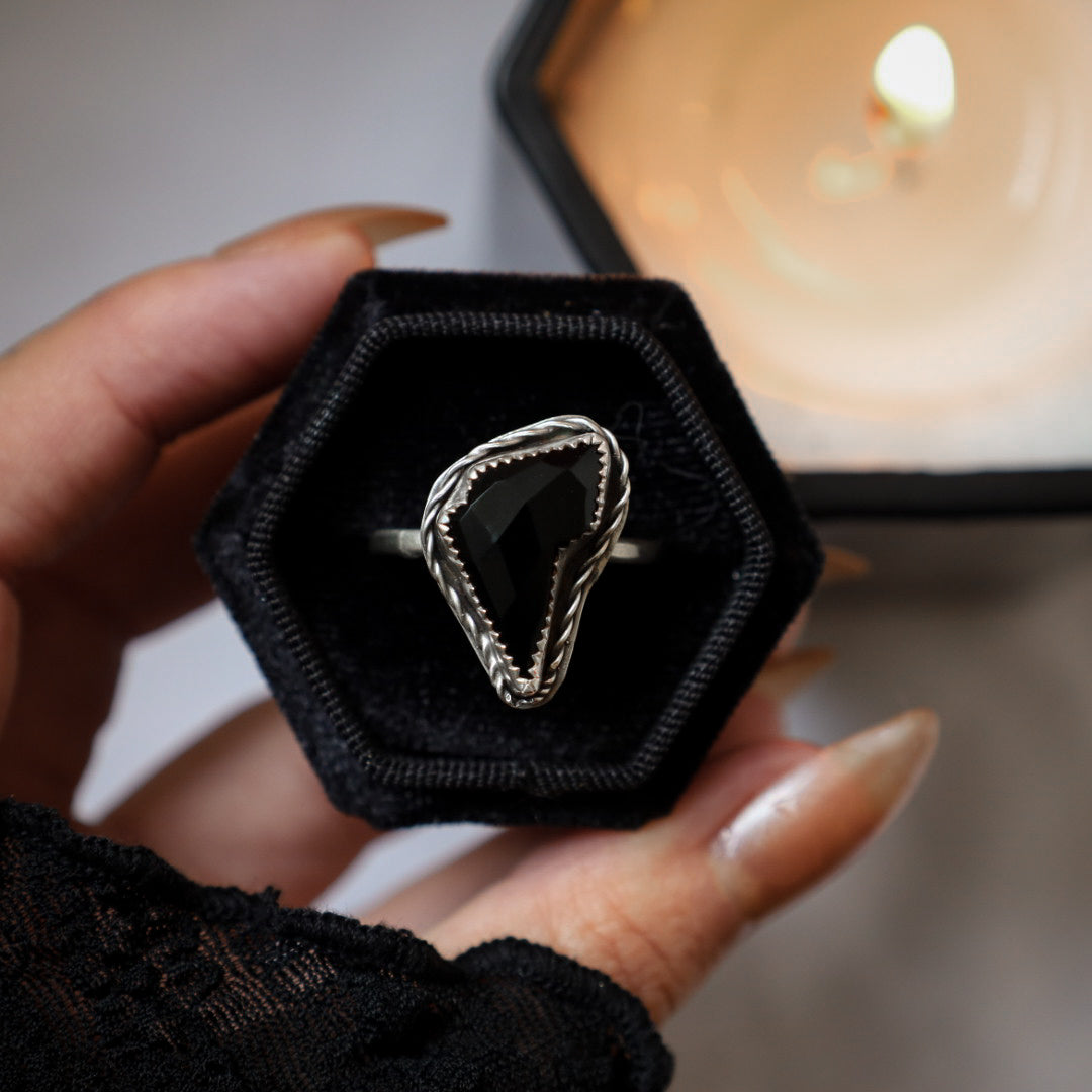 TORMENTA RING (BLACK ONYX MTO)