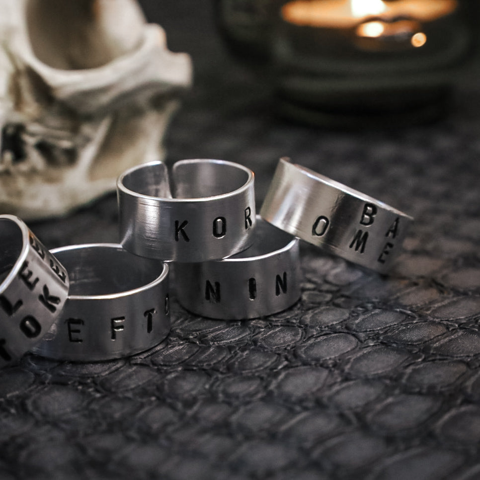 METAL ECHOES - RING COLLECTION