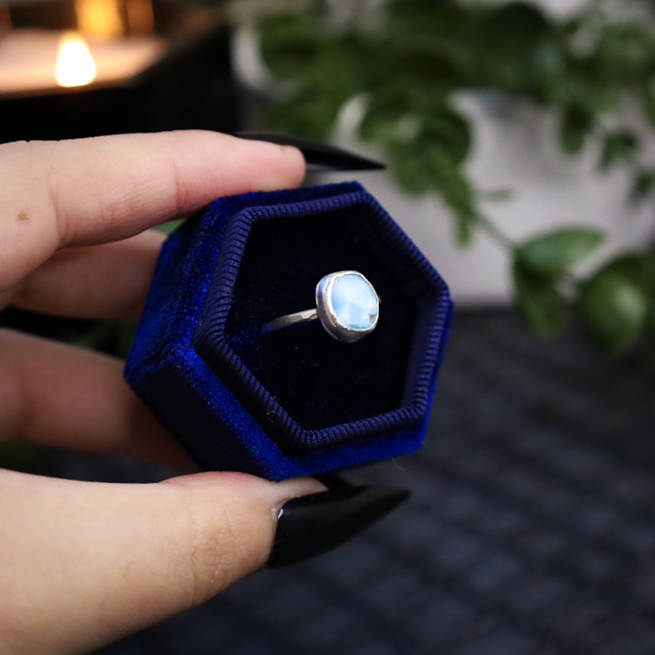 LARIMAR RING (RTS - SIZE P)