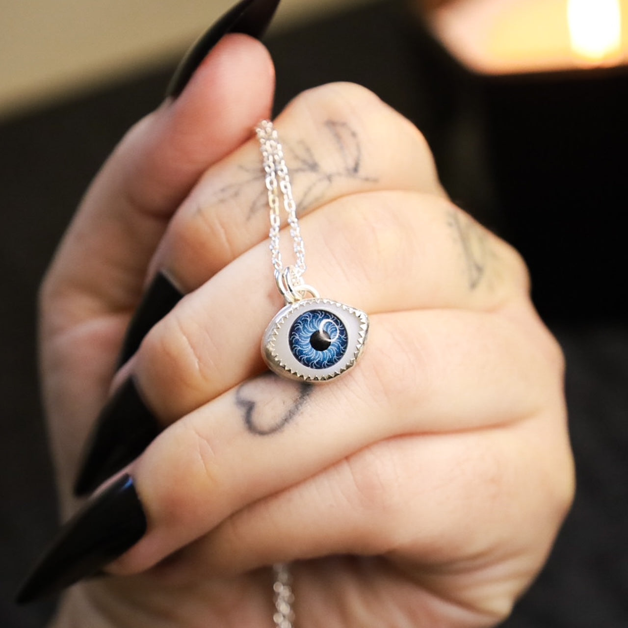 VISION NECKLACE (MTO) different eye colours