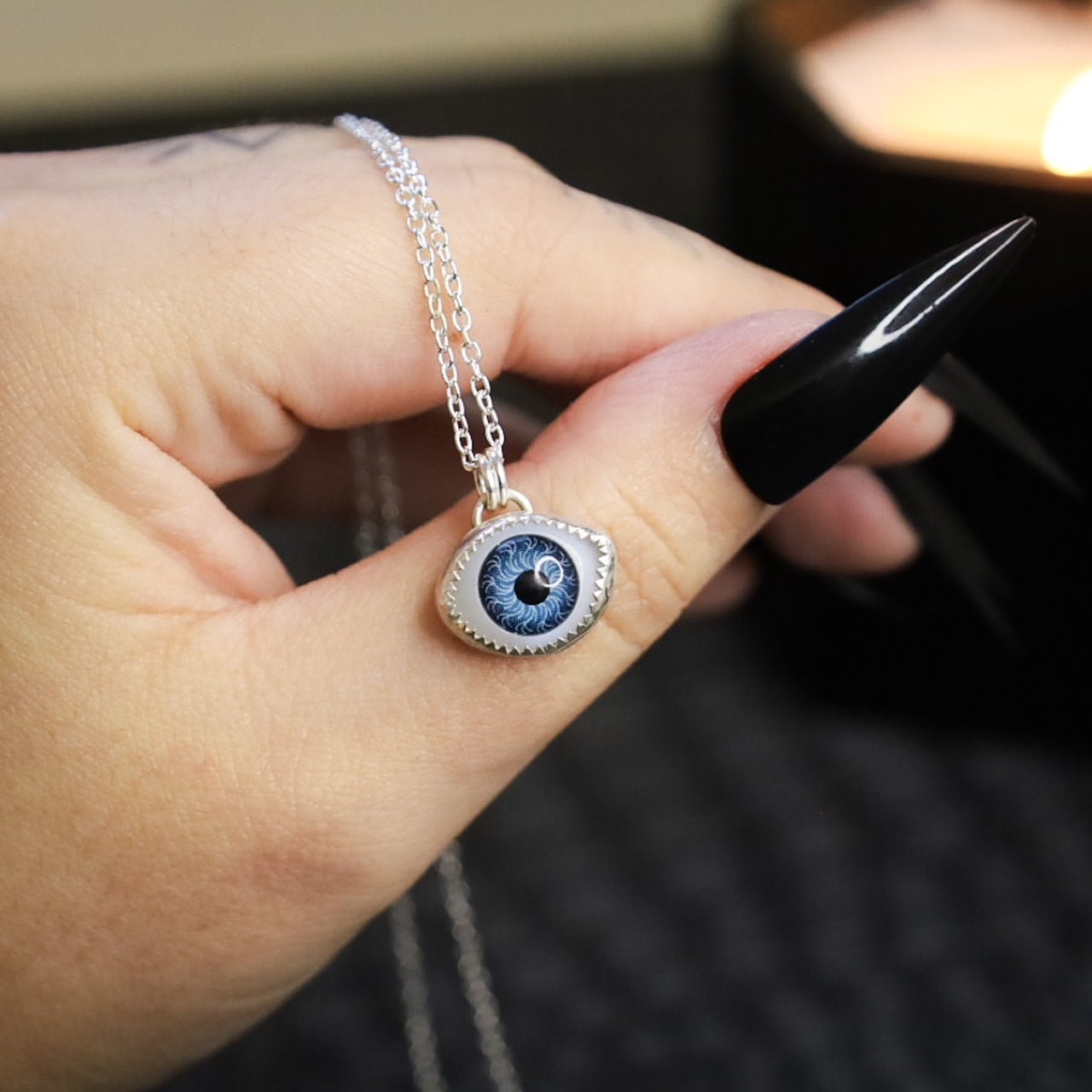 VISION NECKLACE (MTO) different eye colours
