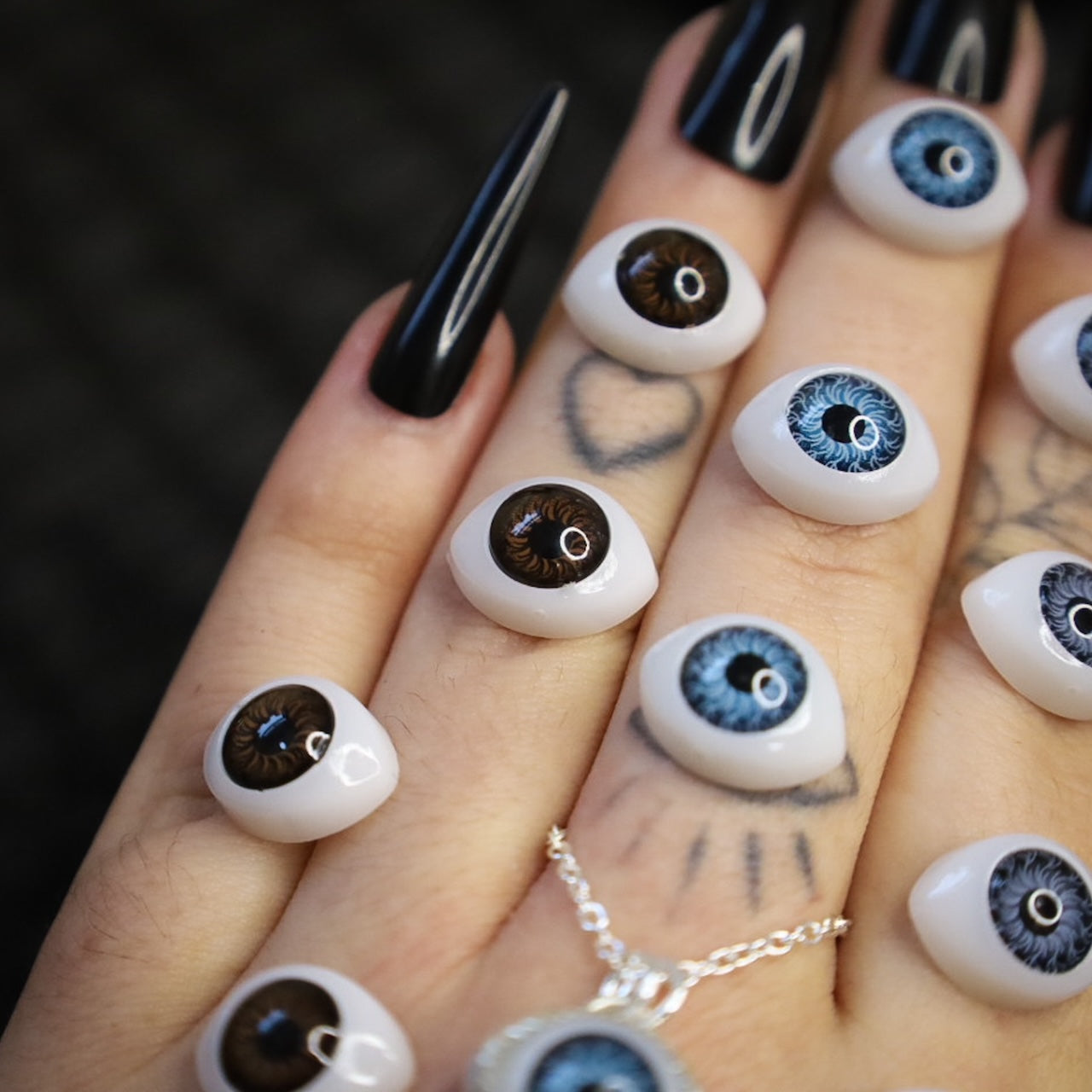 VISION NECKLACE (MTO) different eye colours