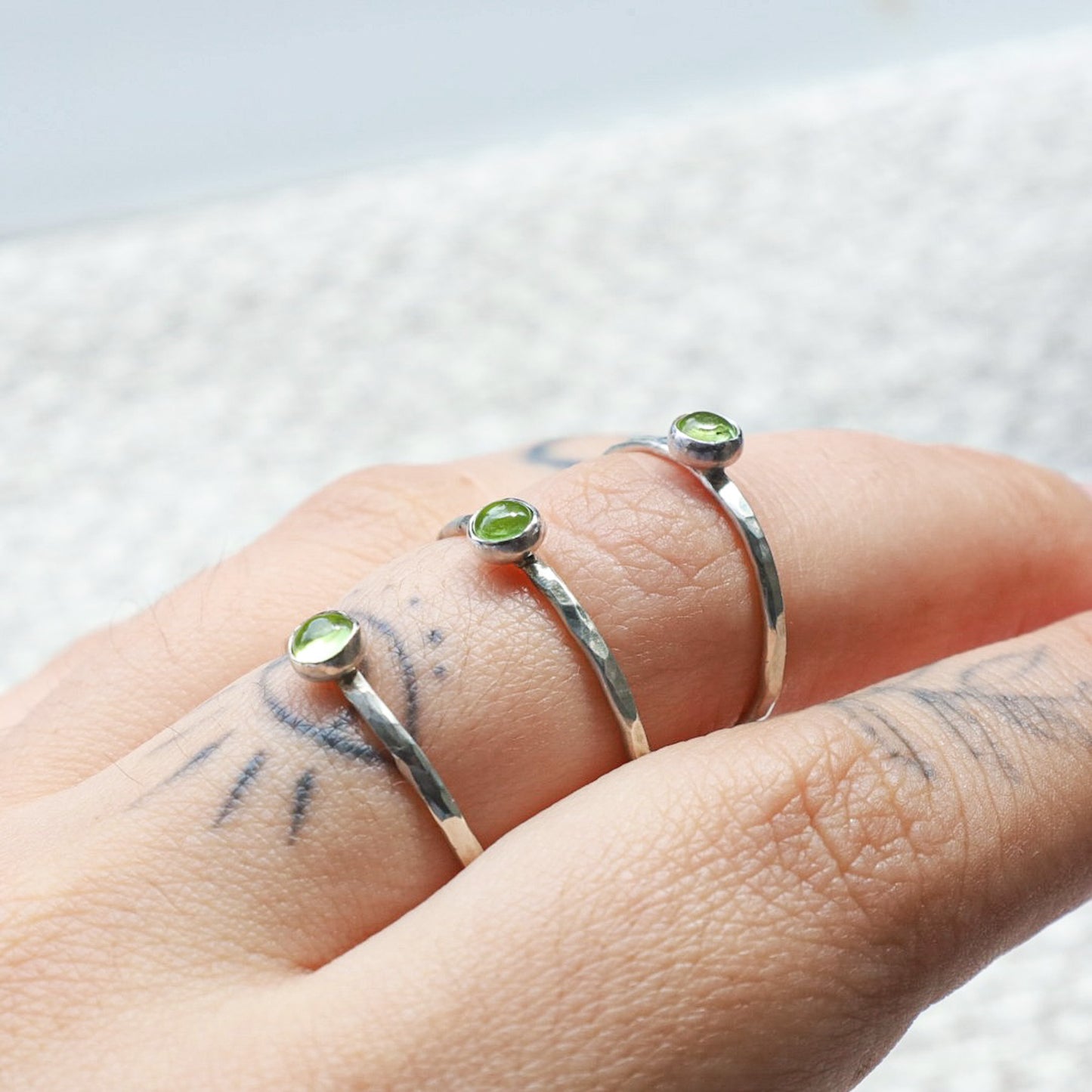 AURORA DAINTY RINGS (MTO)