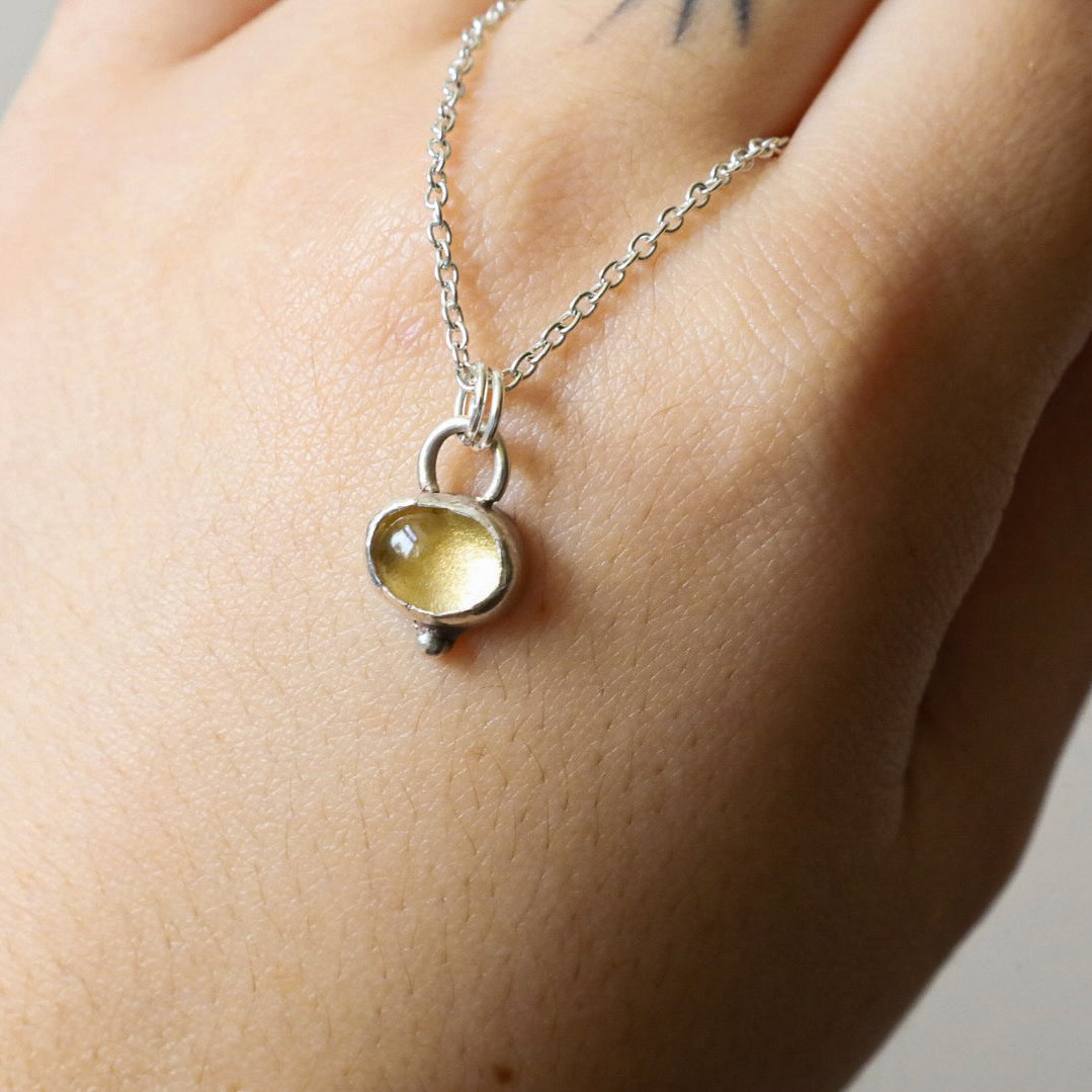 CITRINE NECKLACE (RTS)