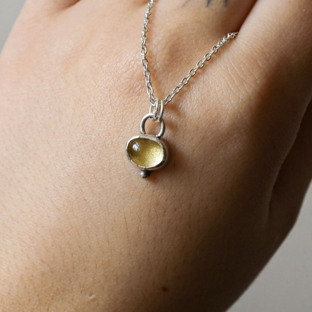 CITRINE NECKLACE (RTS)