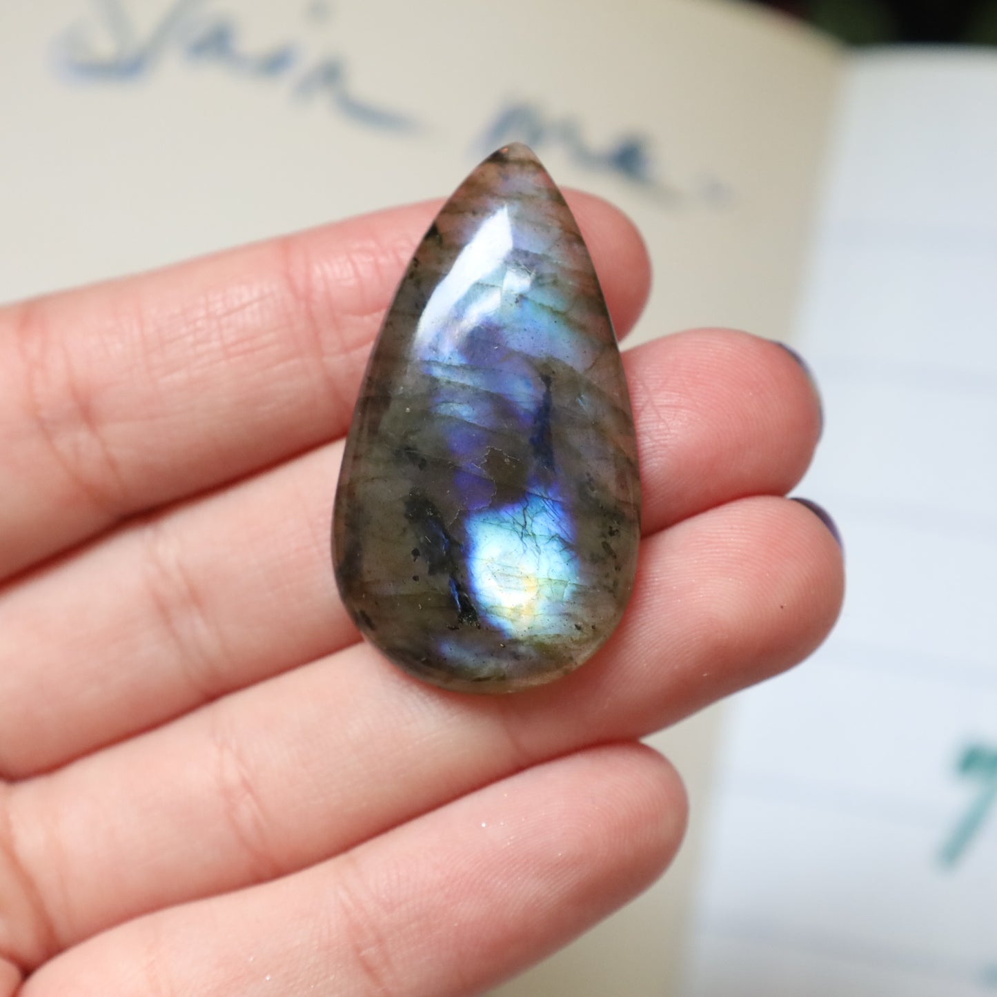 LABRADORITE TEARDROP