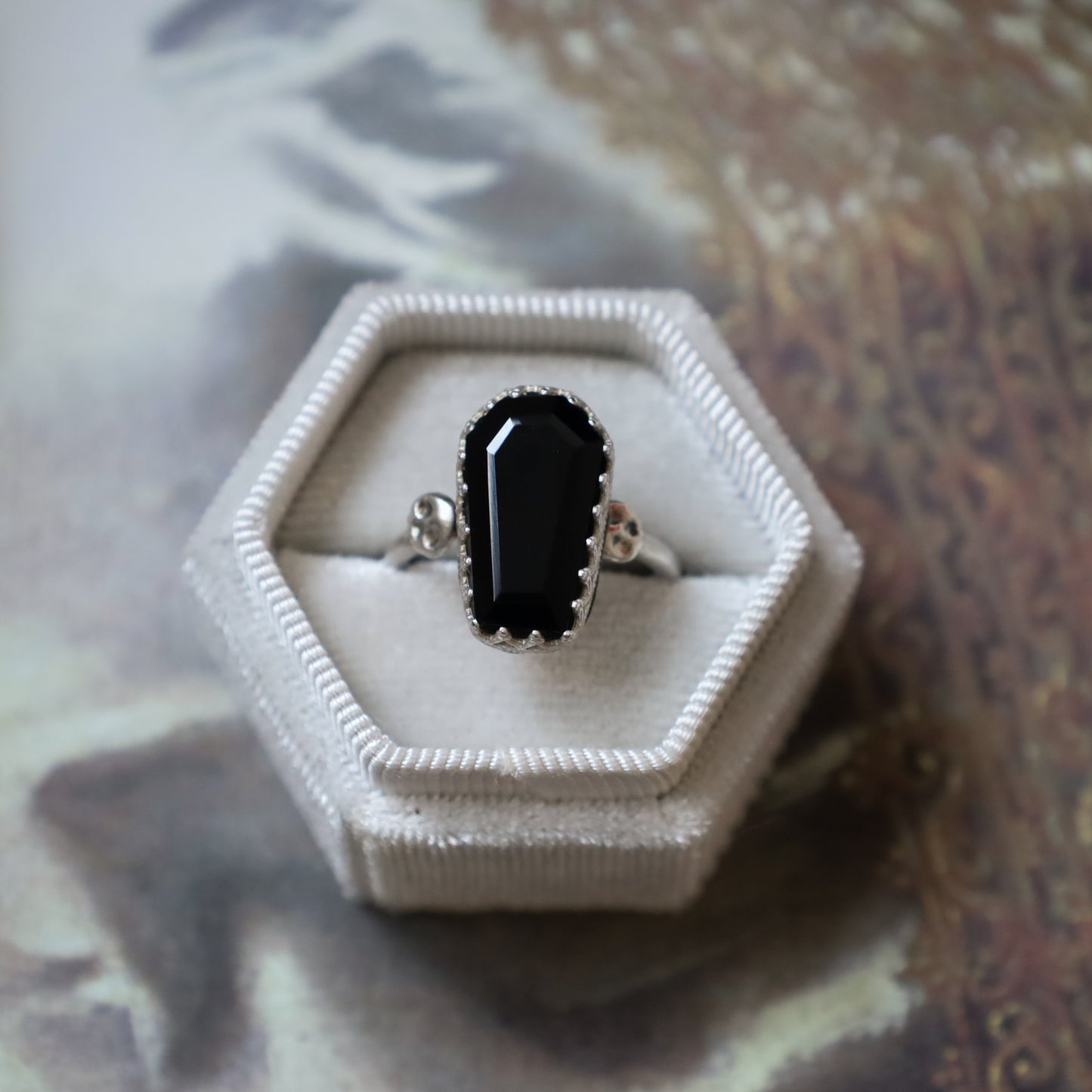 LILITH RING (BLACK ONYX - MTO)