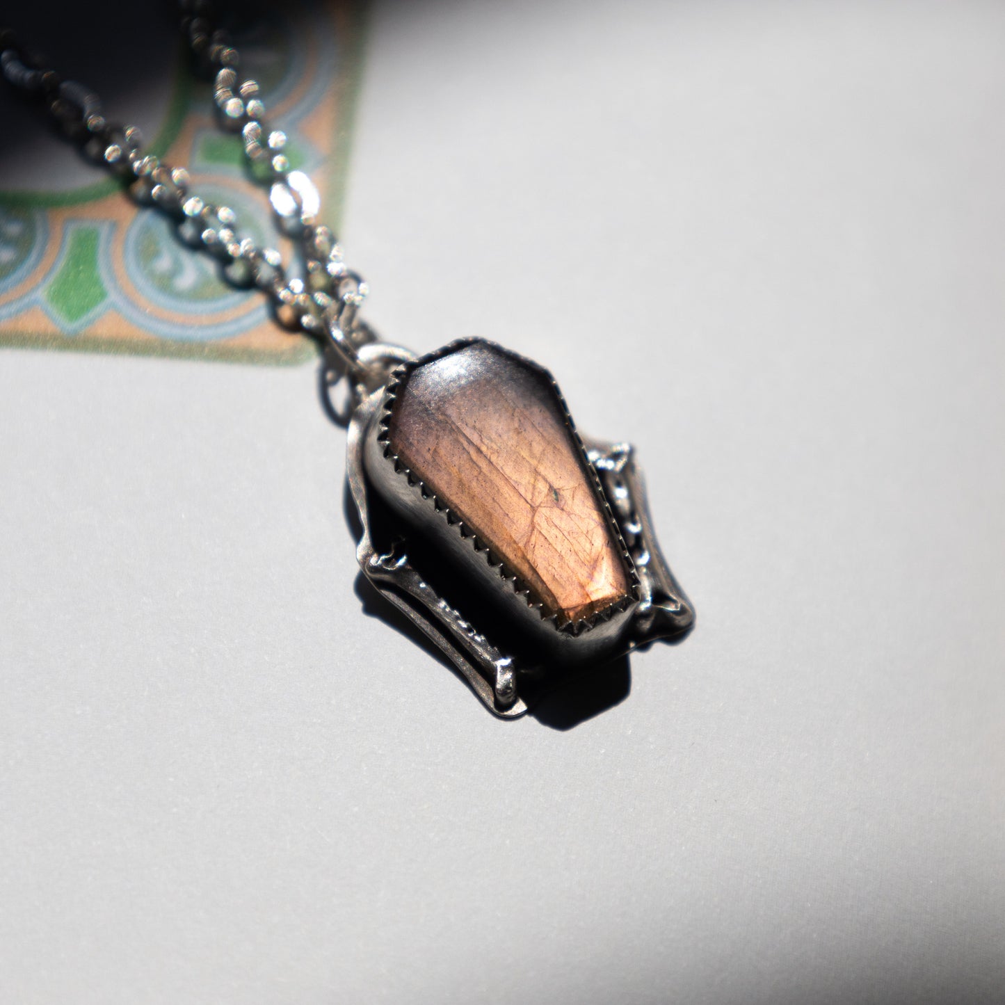 CATACOMB NECKLACE (LABRADORITE MTO)