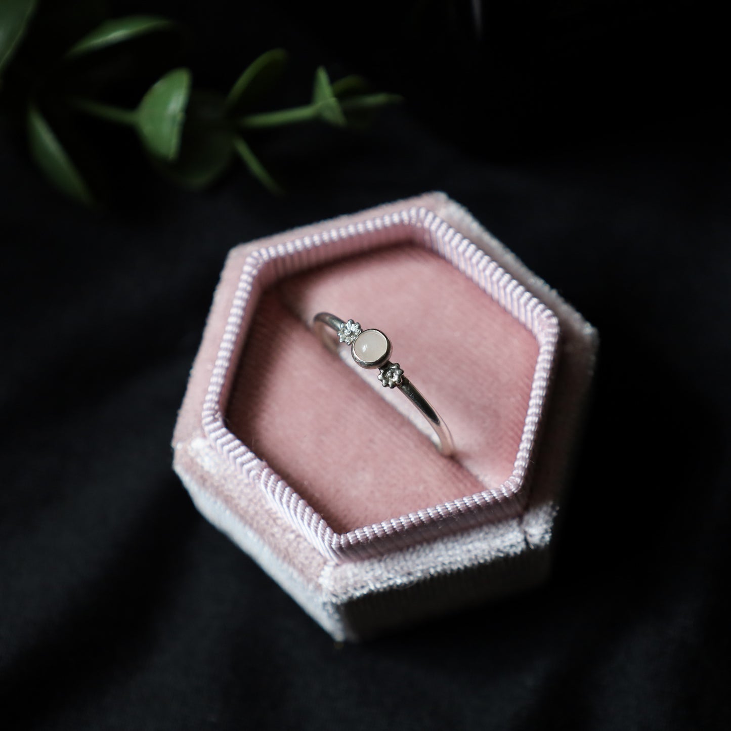 BLISS RING (ROSE QUARTZ - MTO)