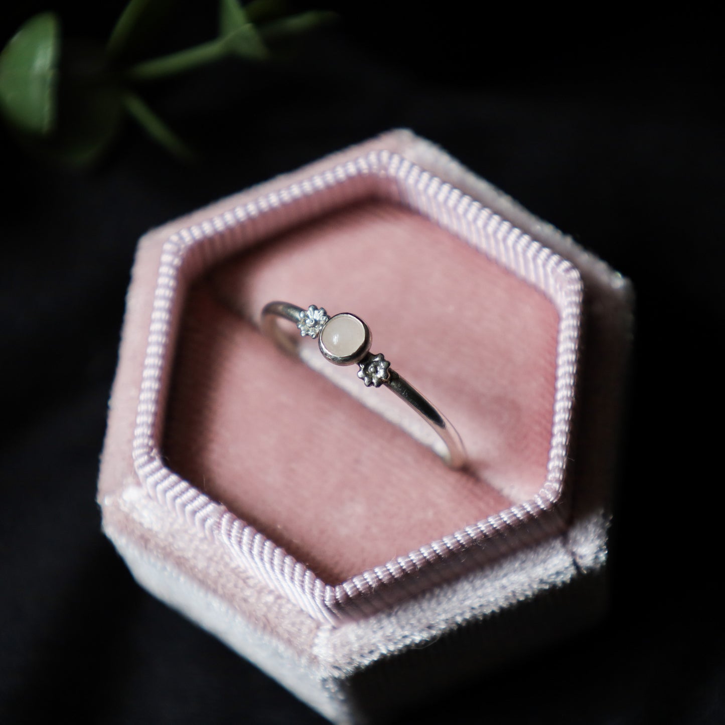 BLISS RING (ROSE QUARTZ - MTO)