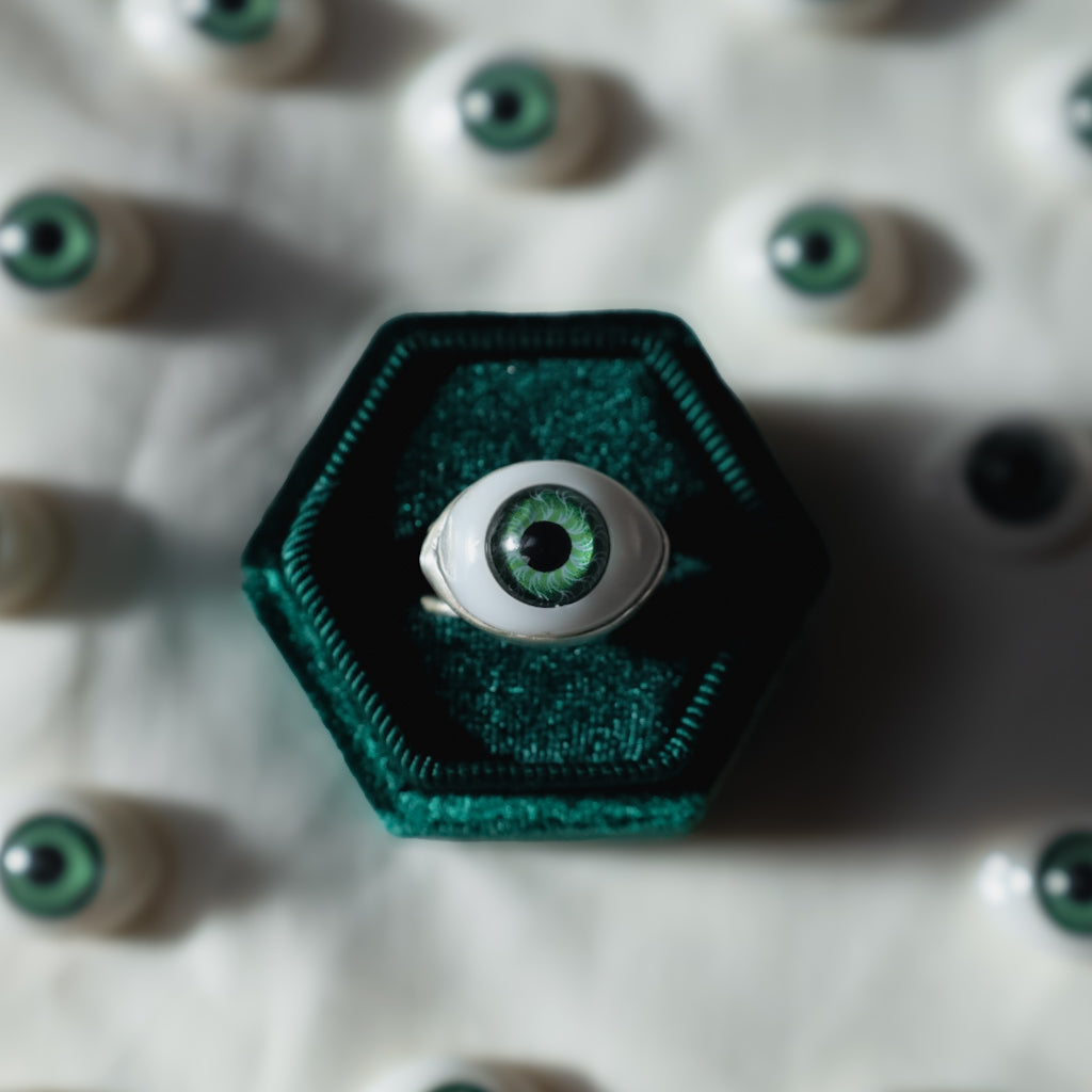 GAZE RING (BLUE OR GREEN - MTO)