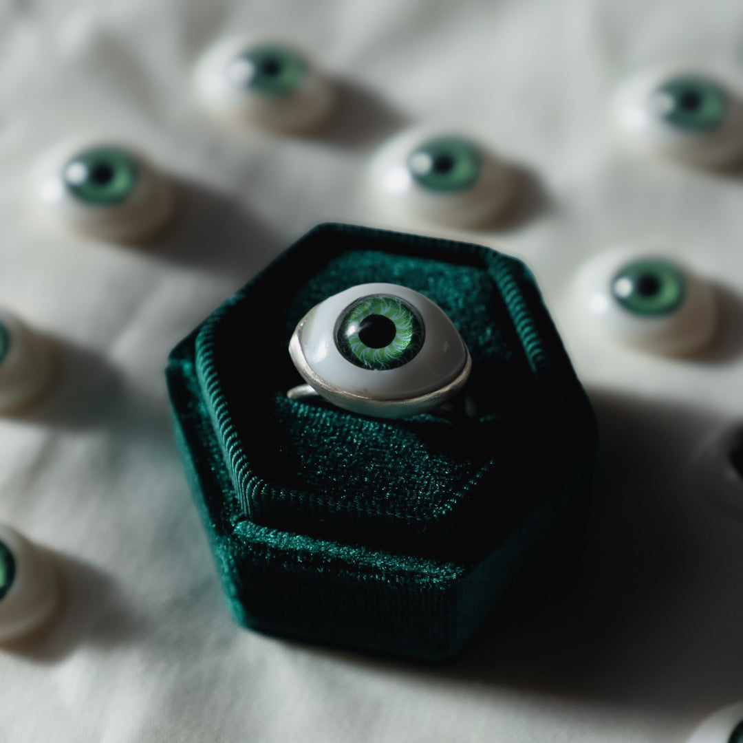 GAZE RING (BLUE OR GREEN - MTO)