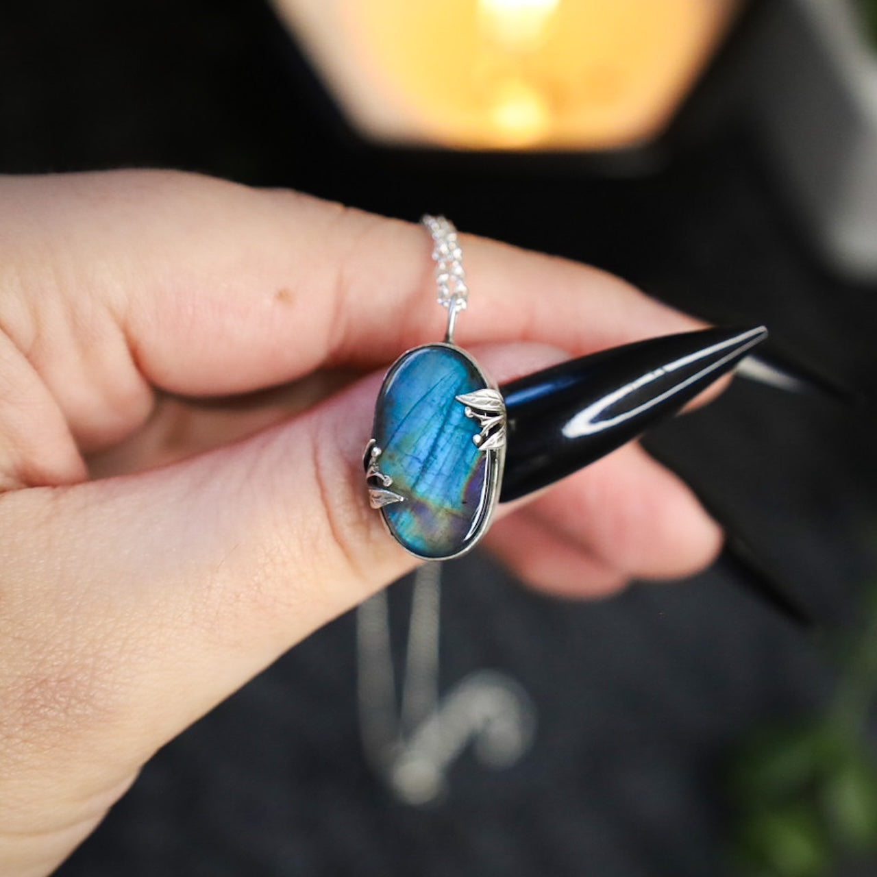 LABRADORITE NECKLACE (RTS)