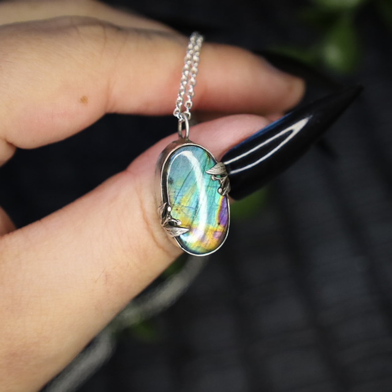 LABRADORITE NECKLACE (RTS)